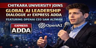 Chitkara University Joins Global AI Leadership Dialogue at Express Adda Featuring OpenAI CEO Sam Altman